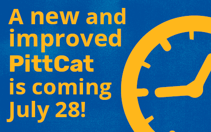 A new and improved PittCat is coming July 28!