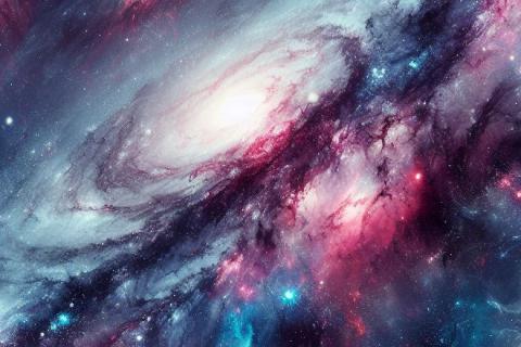 illustration of a galaxy